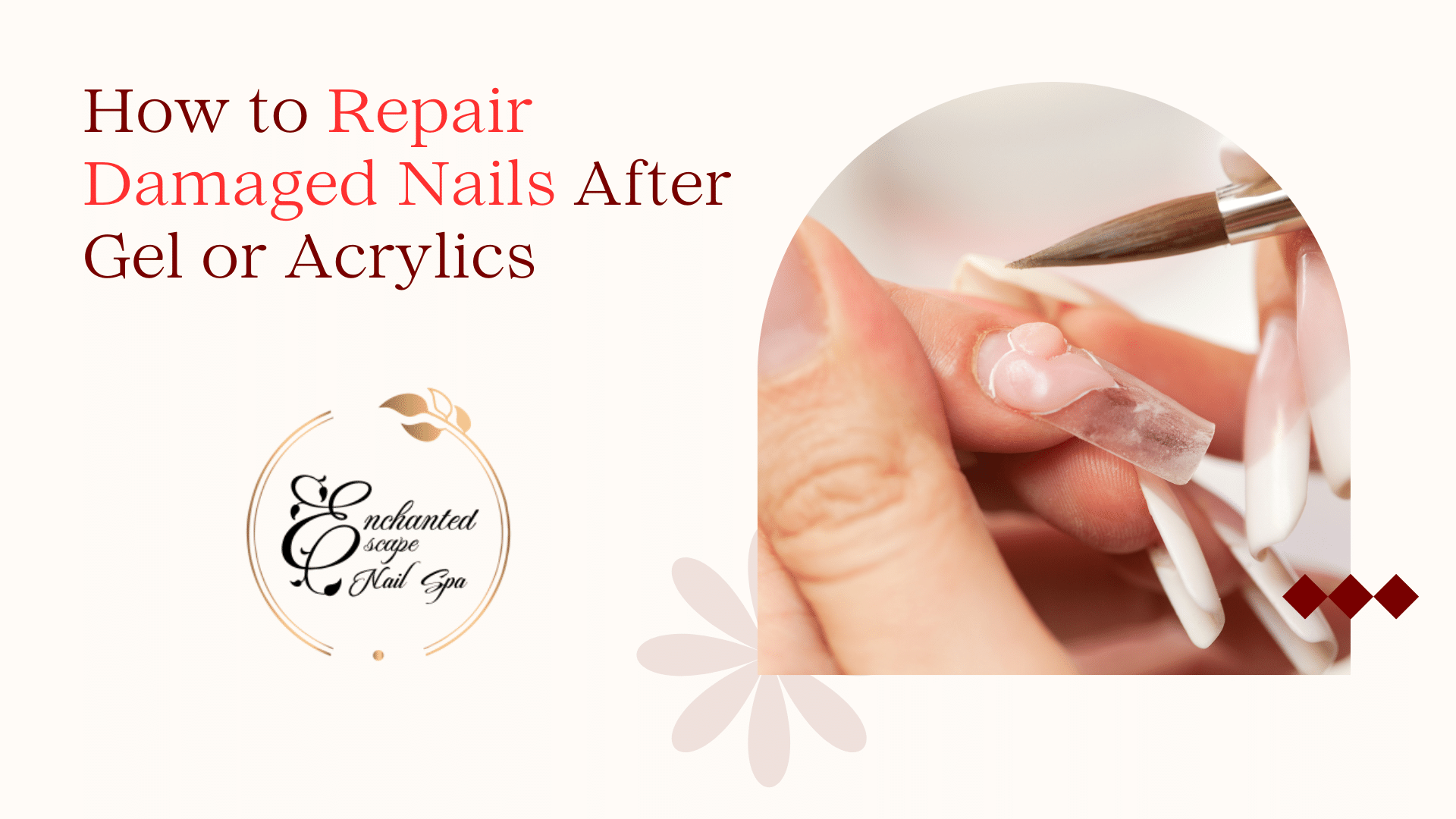 How to Repair Damaged Nails After Gel or Acrylics